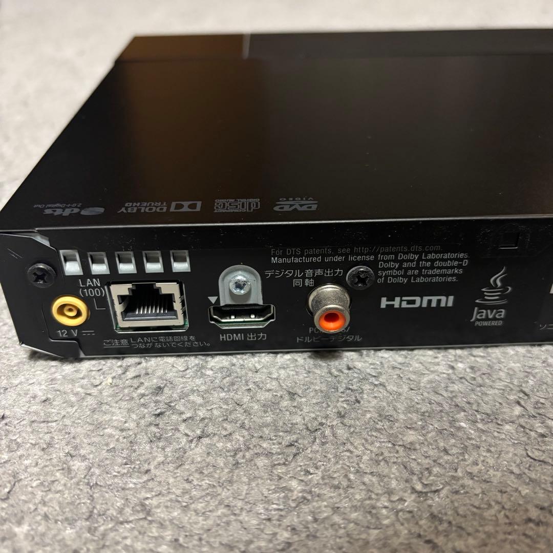 【2022年製】SONY BDP-S1500 ブルーレイ/DVDプレーヤー