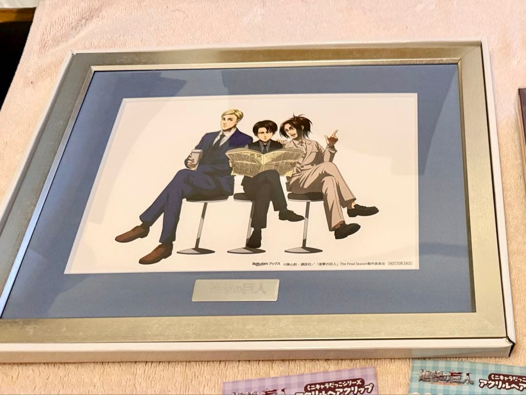 進撃の巨人 楽天ブックス特典 キャラファイングラフ