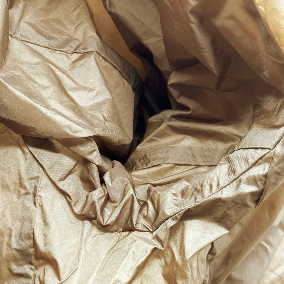 美品　レミレリーフ　ブラウン フーディダウンジャケット ダウン90% サイズF