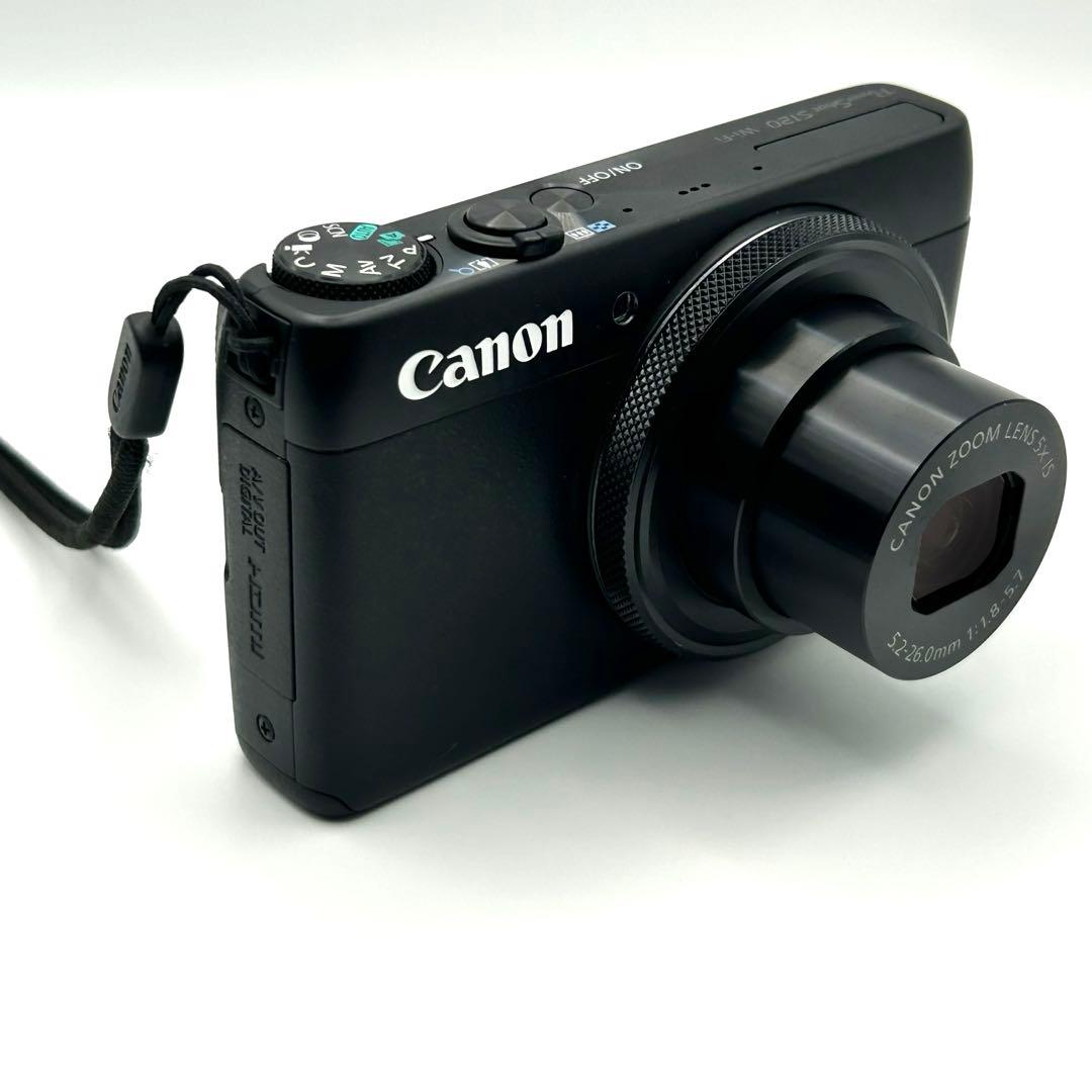 (美品)CanonキャノンPowerShot S120ブラック動作確認済み