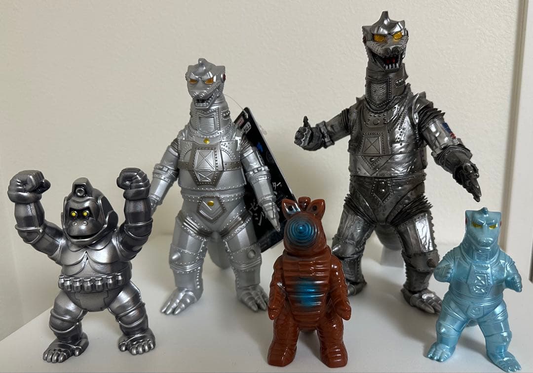 東宝怪獣　ソフビ　一番くじ　セット