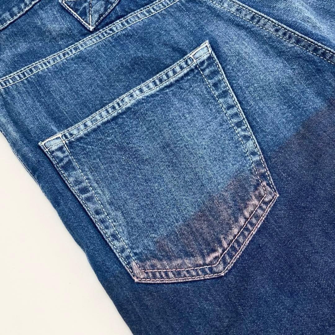 Y's ワイズ SPOTTED DENIM TAPERED PANTS 1