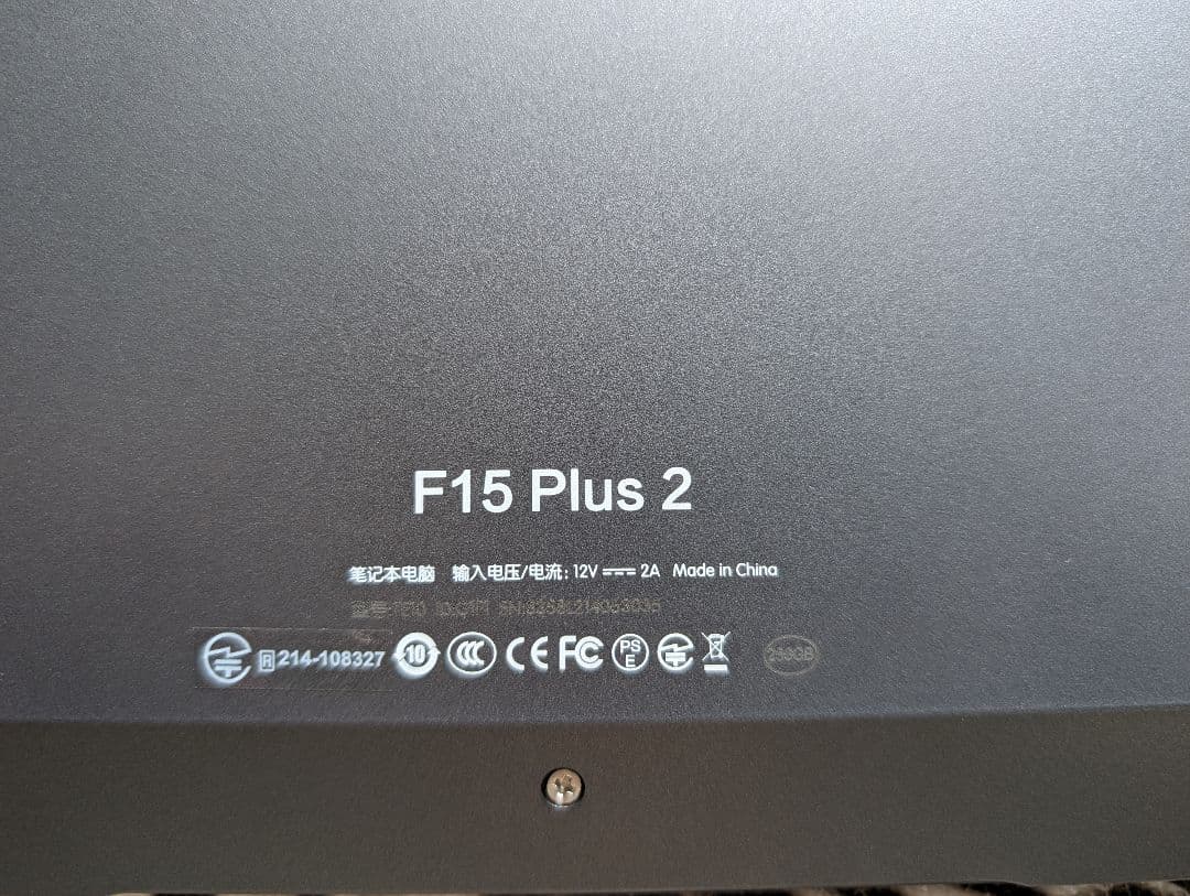 Teclast 15.6インチ ノートパソコン F15 Plus2