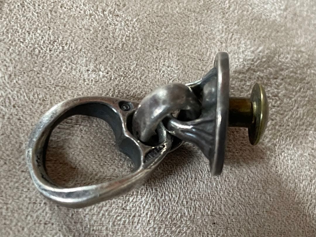 ビルウォールレザーbwlウォレットリング リンク　キーリング