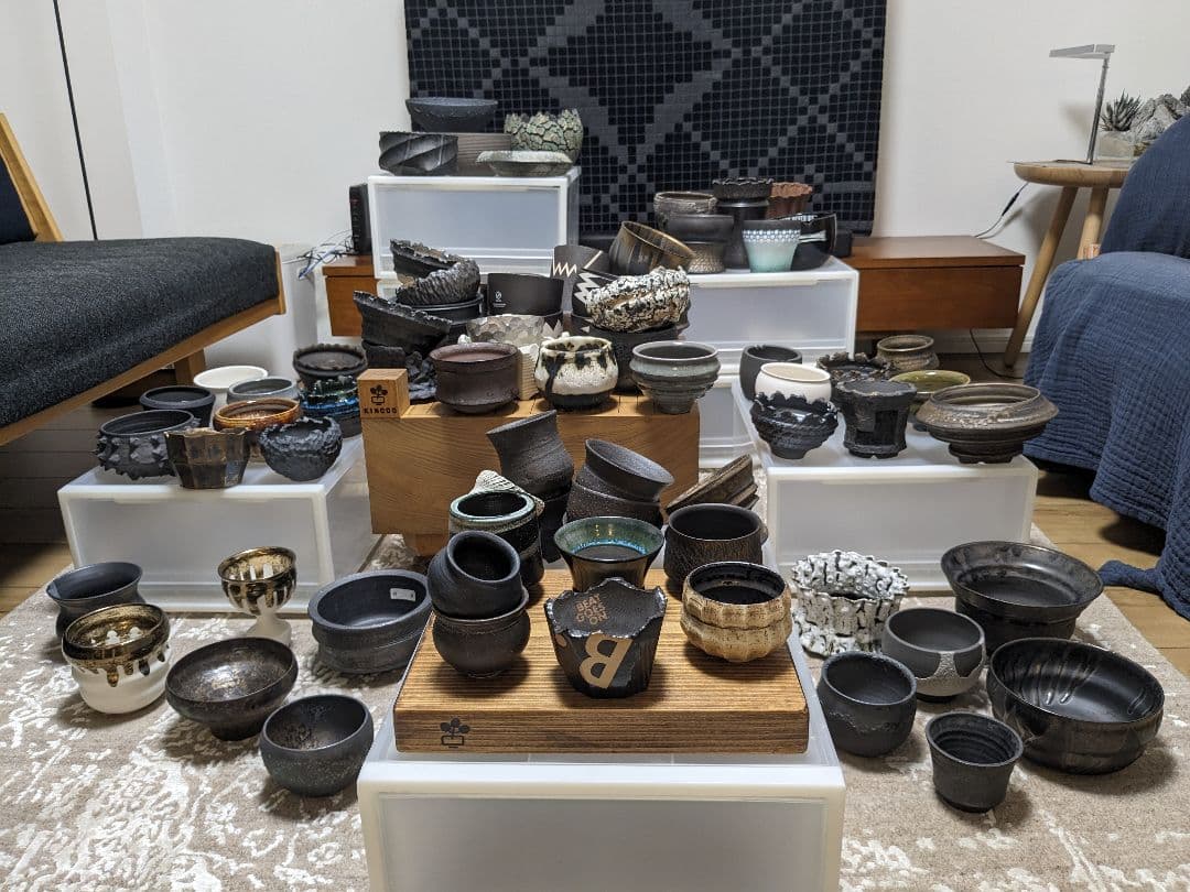 B*K様 【発送相談可】作家植木鉢　80鉢　おまけつき