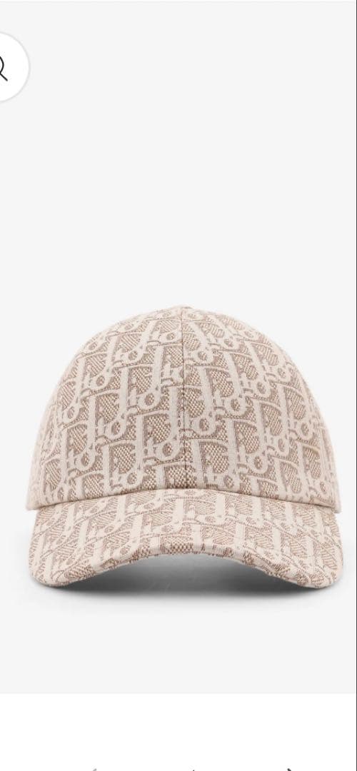ディオール　d-player baseball cap
