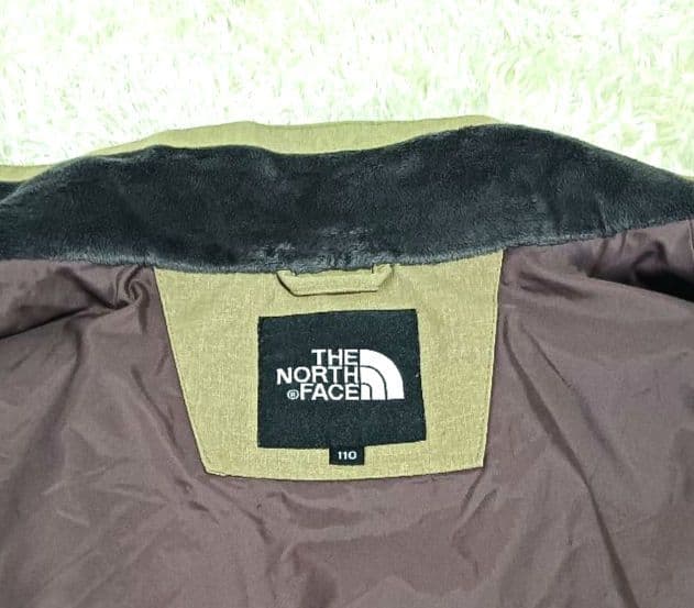 ノースフェイス　ブルゾンジャケット　メンズXXL ベージュ　大きめ　古着