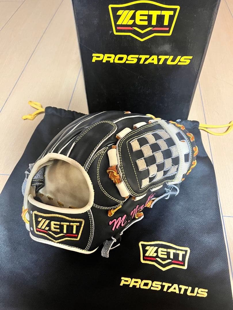☆KUMAMON☆  ZETT プロステイタス 軟式 オーダーグラブ
