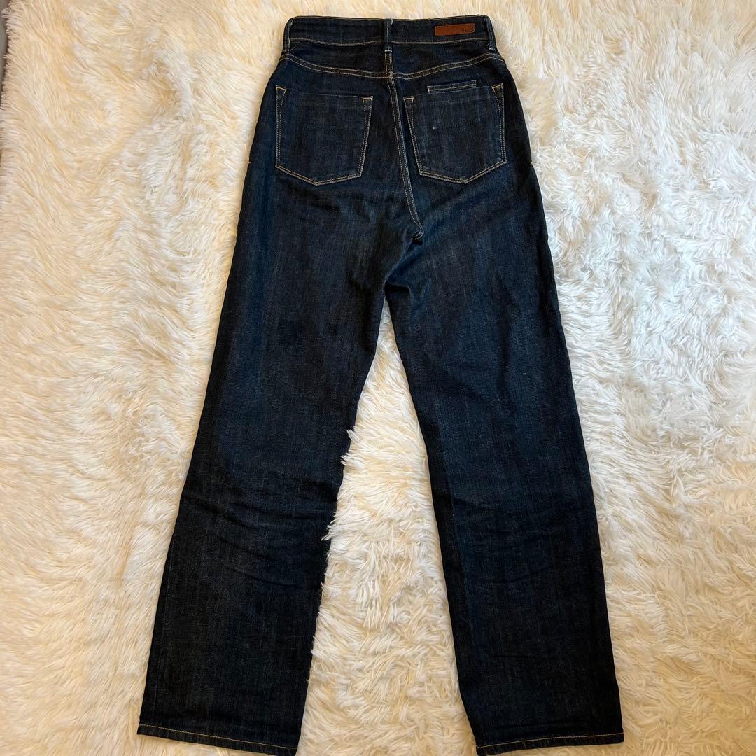 【定価2.6万円】YANUK ボーイズストレートデニムパンツ LEA 23