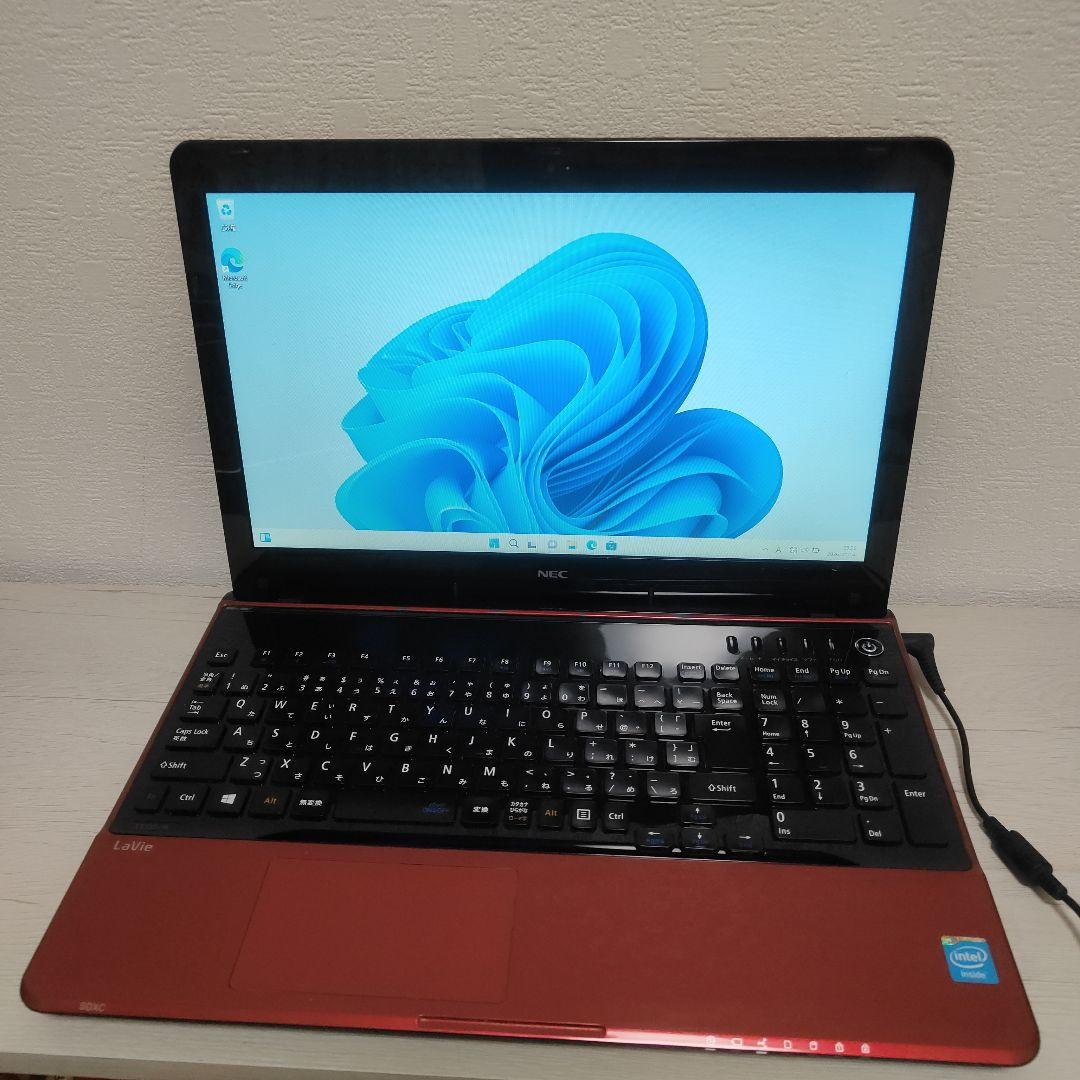 NEC ノートパソコン 美品 Windows11 最新Office