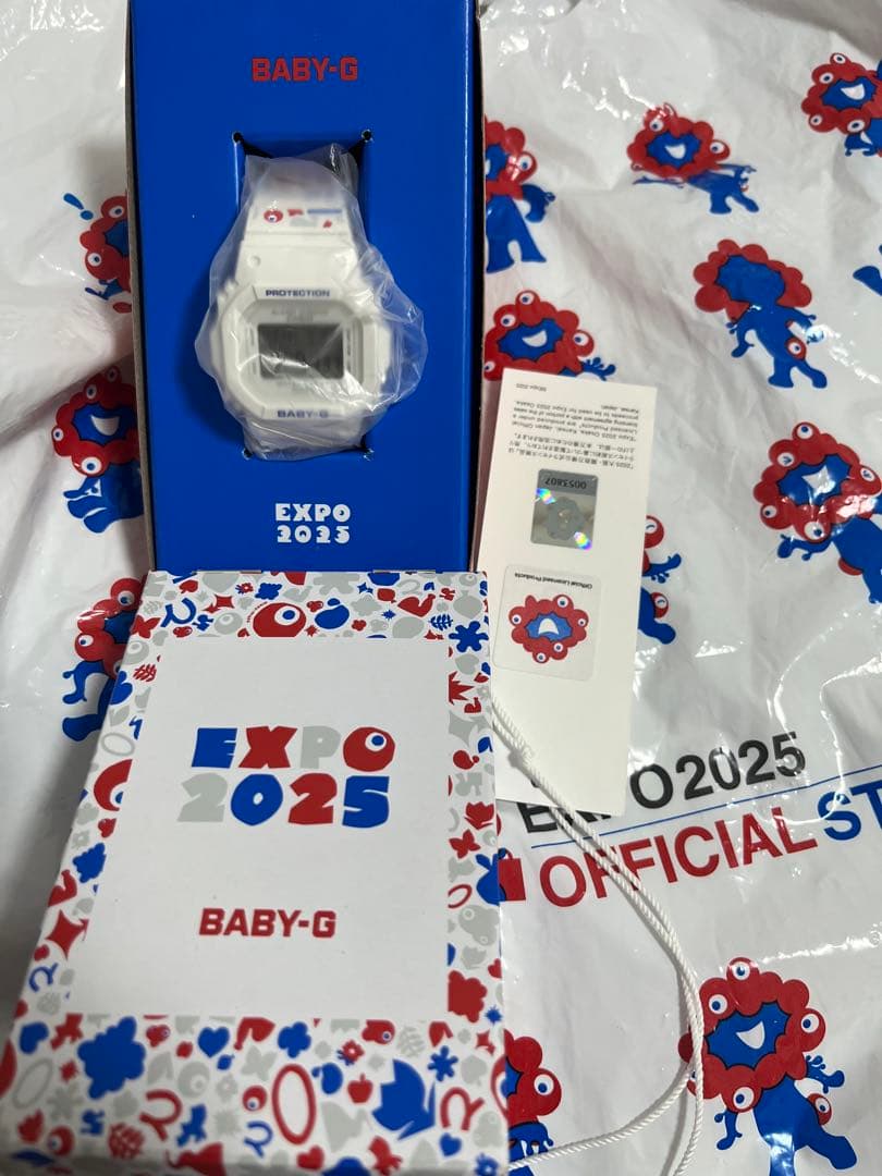 「ミャクミャク」×「BABY-G」別注コラボウォッチ　関西万博
