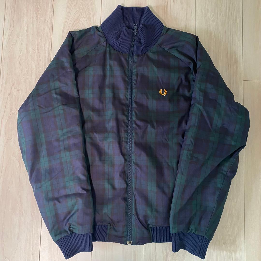 フレッドペリー スイングトップ ブルゾン リバーシブル 刺繍ロゴ ジャケット