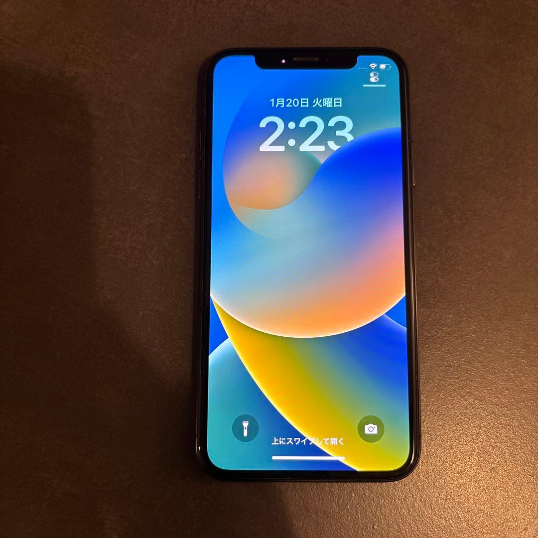 iPhone X 64GB スペースグレイ