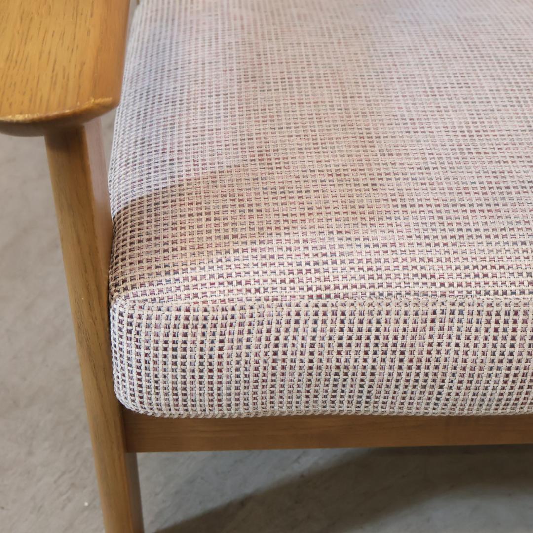 めり カリモク チターノ 1人掛けソファ Ｗ1310 シングルソファ