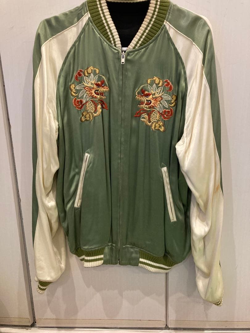 y*m様 フラッドヘッドTHE FLAT HEAD リバーシブルスカジャン ドラ