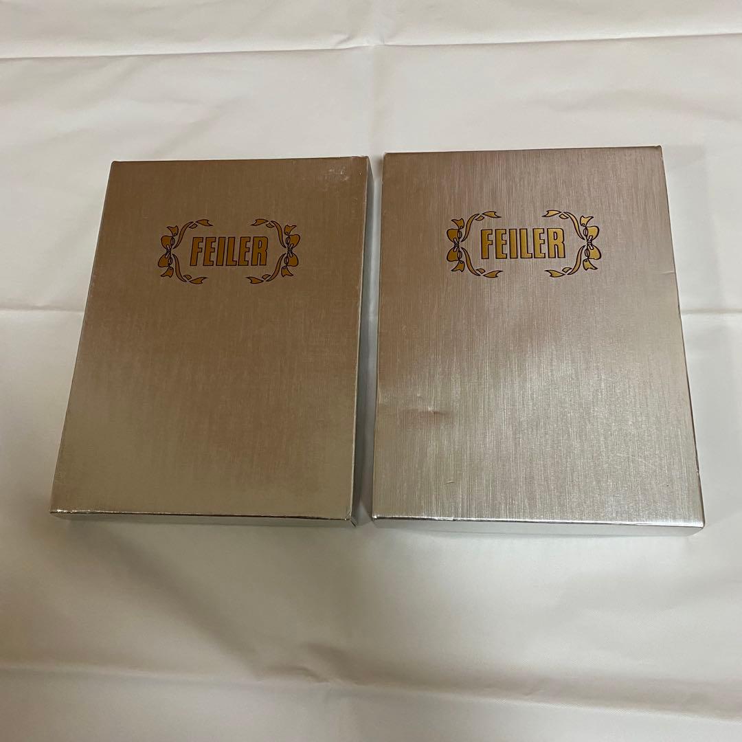 FEILER タオルハンカチ 2枚・ペットボトルホルダーセット 新品未使用