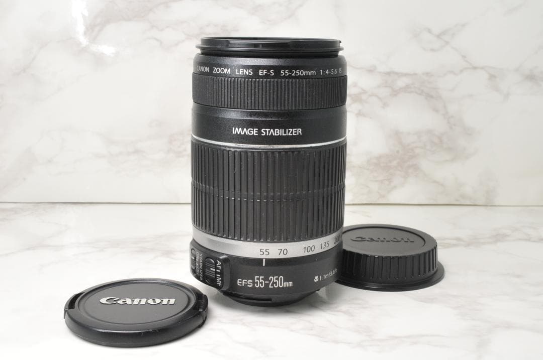 Canon EF-S 55-250mm IS 望遠レンズ⭐️手ぶれ補正 イベント
