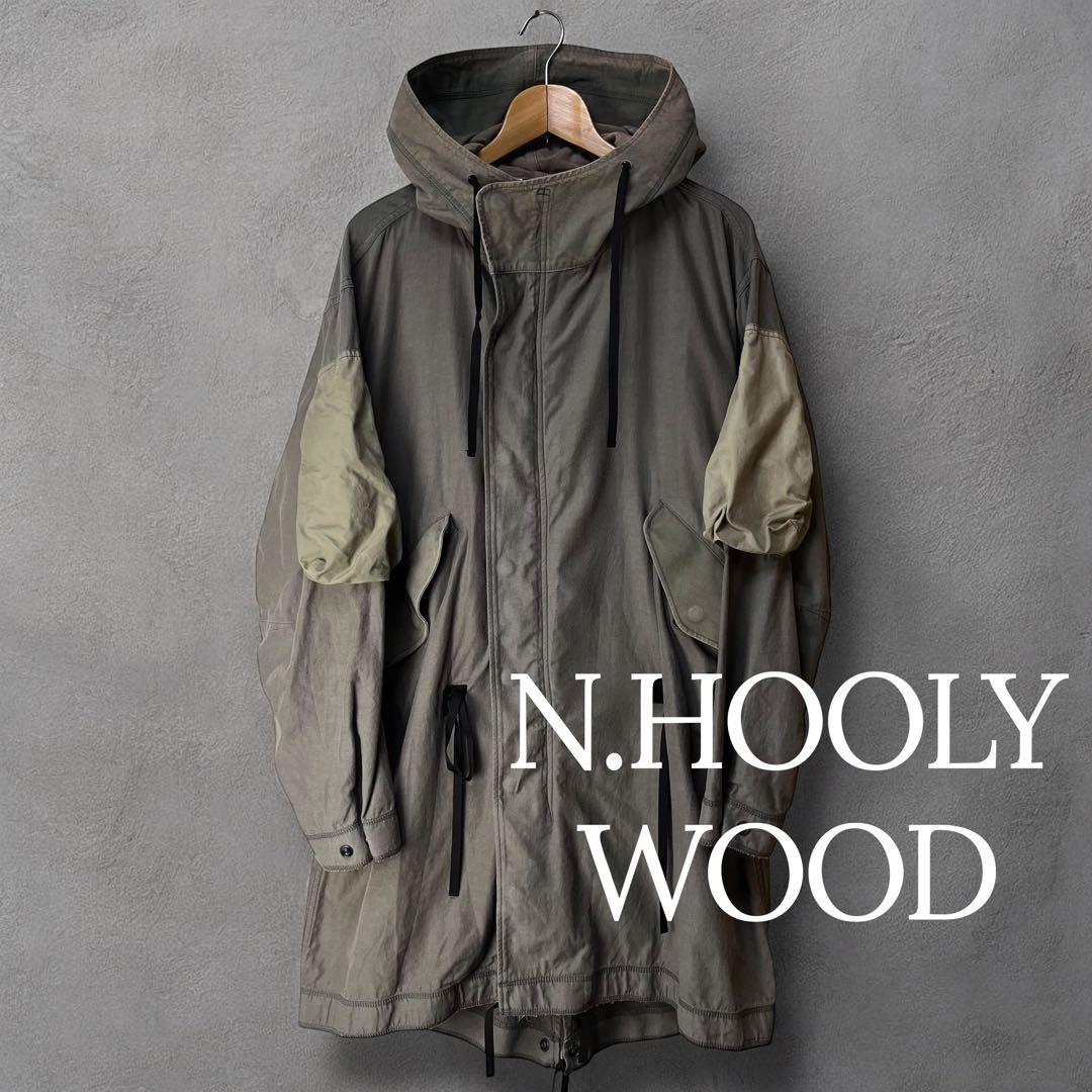 N.HOOLYWOOD エヌハリウッド モッズコート 薄手　ギミック 袖ポケット