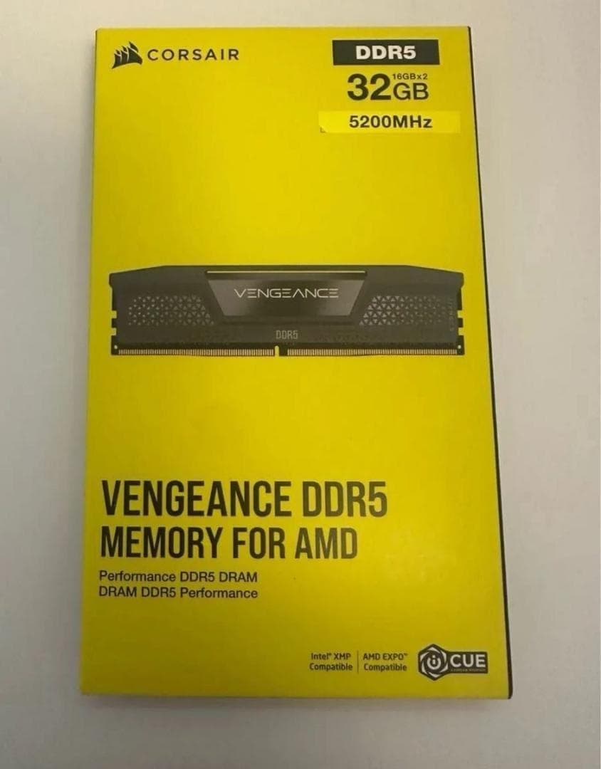 新品　CORSAIR DDR5-5200MHz 32GB [16GB×2枚]