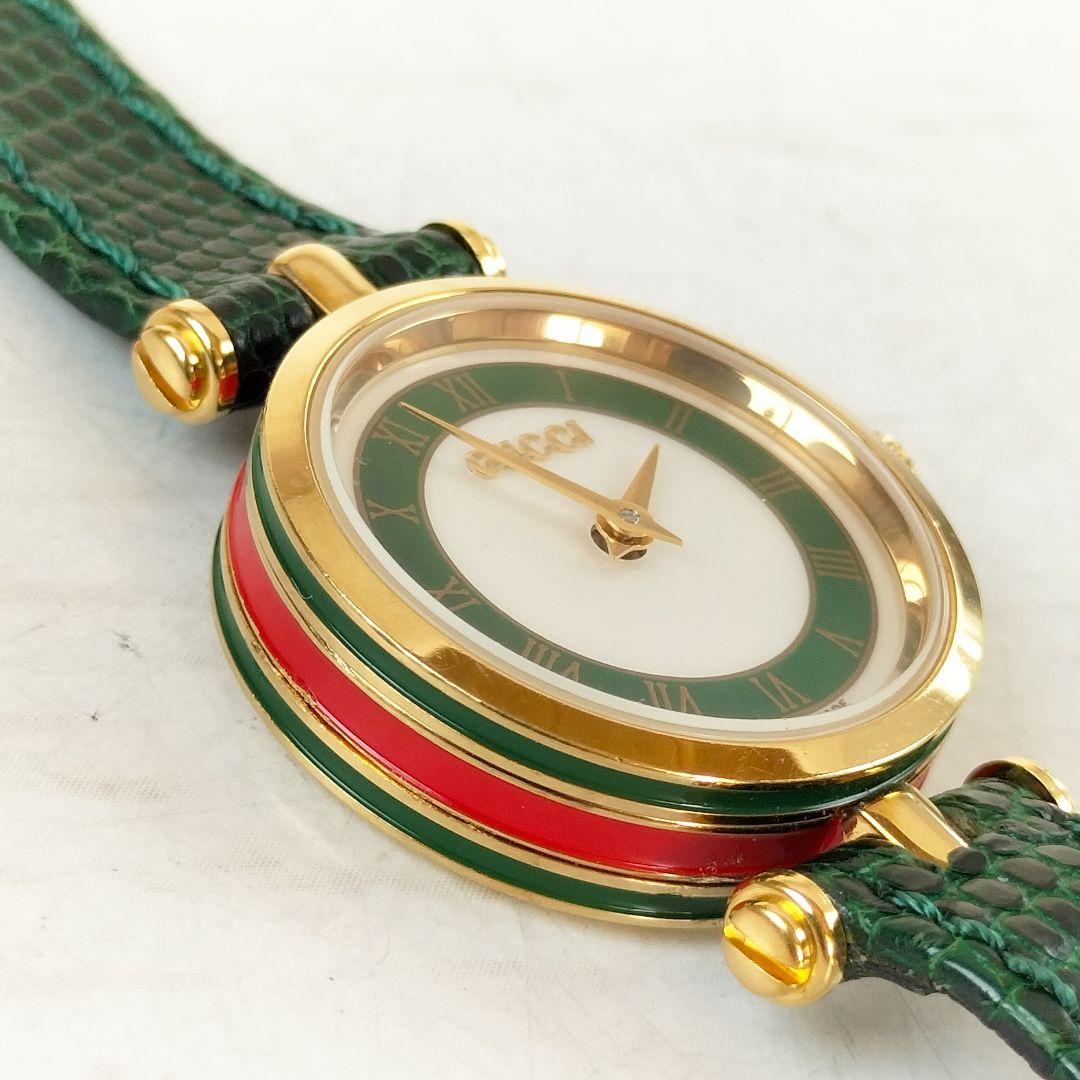 GUCCI　レディース　シェリーライン　クオーツ稼働品