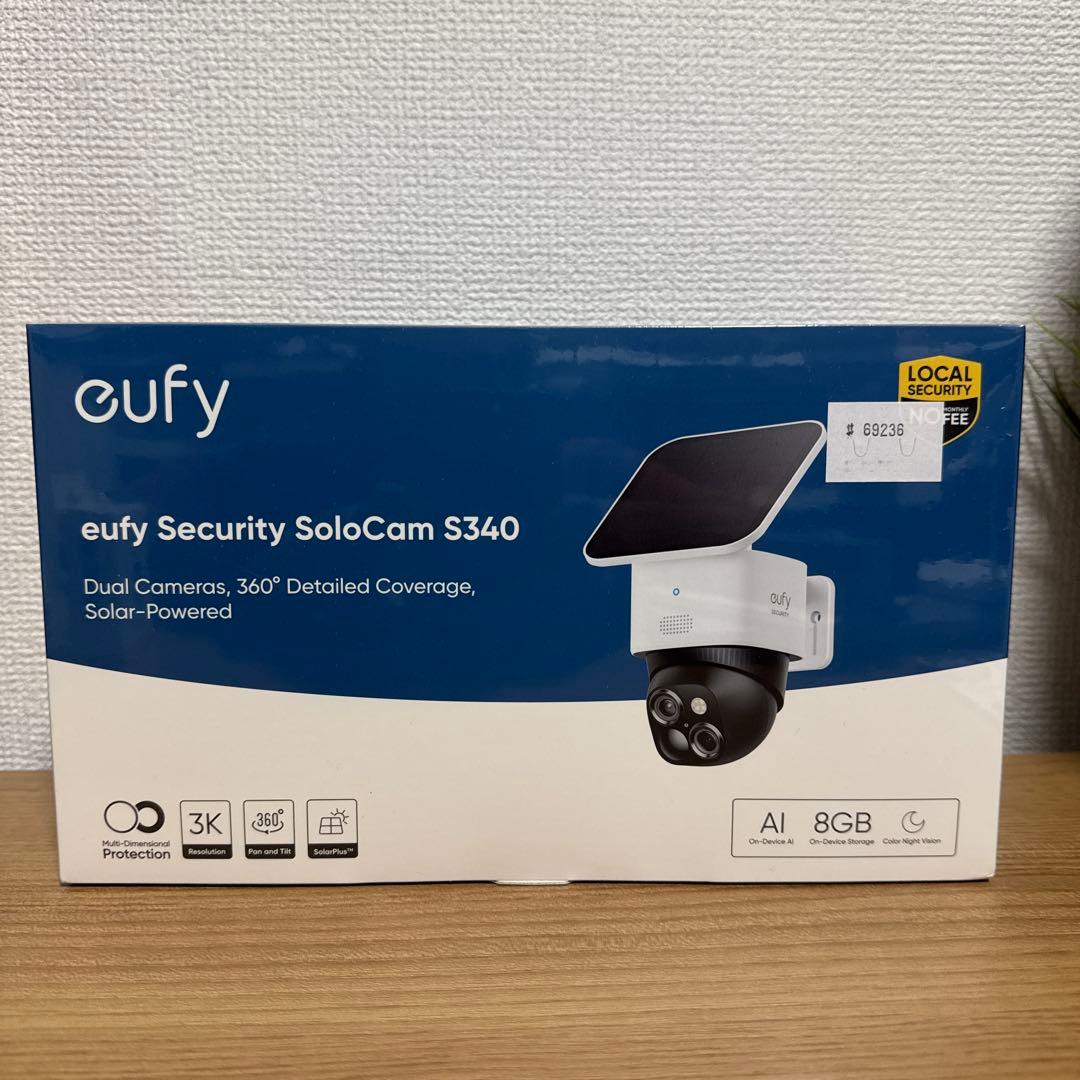 新品未開封 Anker Eufy SoloCam S340 ソーラー 屋外カメラ