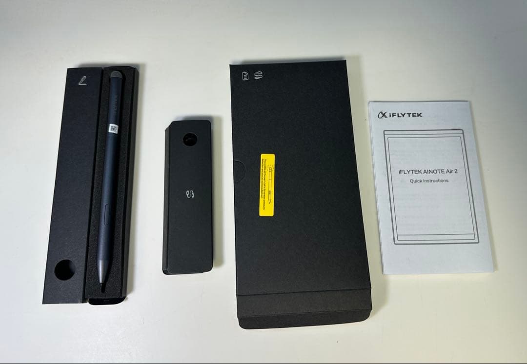 iFLYTEK AINOTE Air 2 ◾️外箱　社外品カバー付