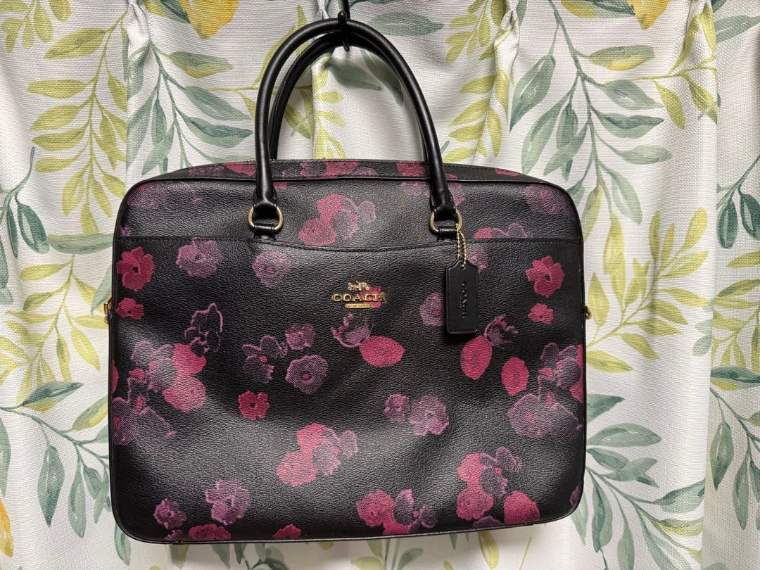 コーチ２wayビジネスバッグ　希少貴重デザイン　超美品　本物