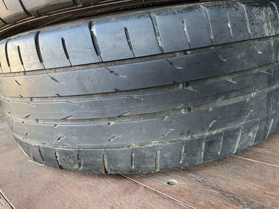 ブラックジンジャー30プリウスツーリングタイヤ付きホイール4本セット