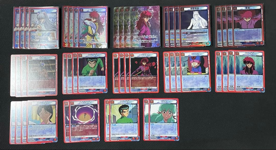 【ユニオンアリーナ】蔵馬デッキ　ユニチケ入り　調整パーツ付き【幽遊白書】