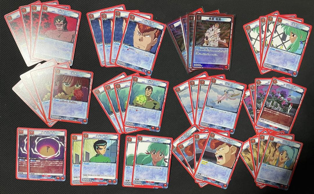 【ユニオンアリーナ】蔵馬デッキ　ユニチケ入り　調整パーツ付き【幽遊白書】