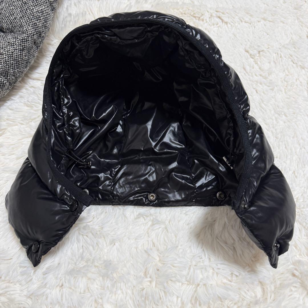 【美品】モンクレール ASTERE 2way ダウンジャケット ツイード 00