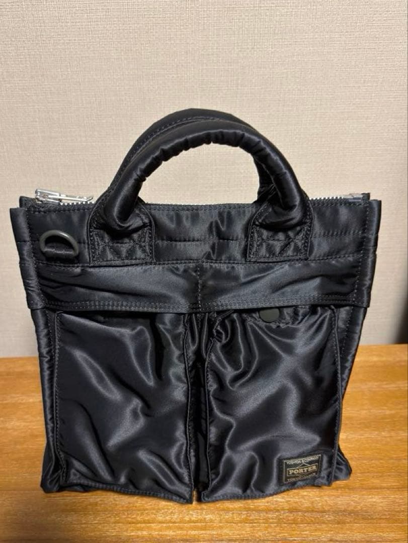 【asa☆38さん専用】PORTER TAMKER スクエアトートバッグ