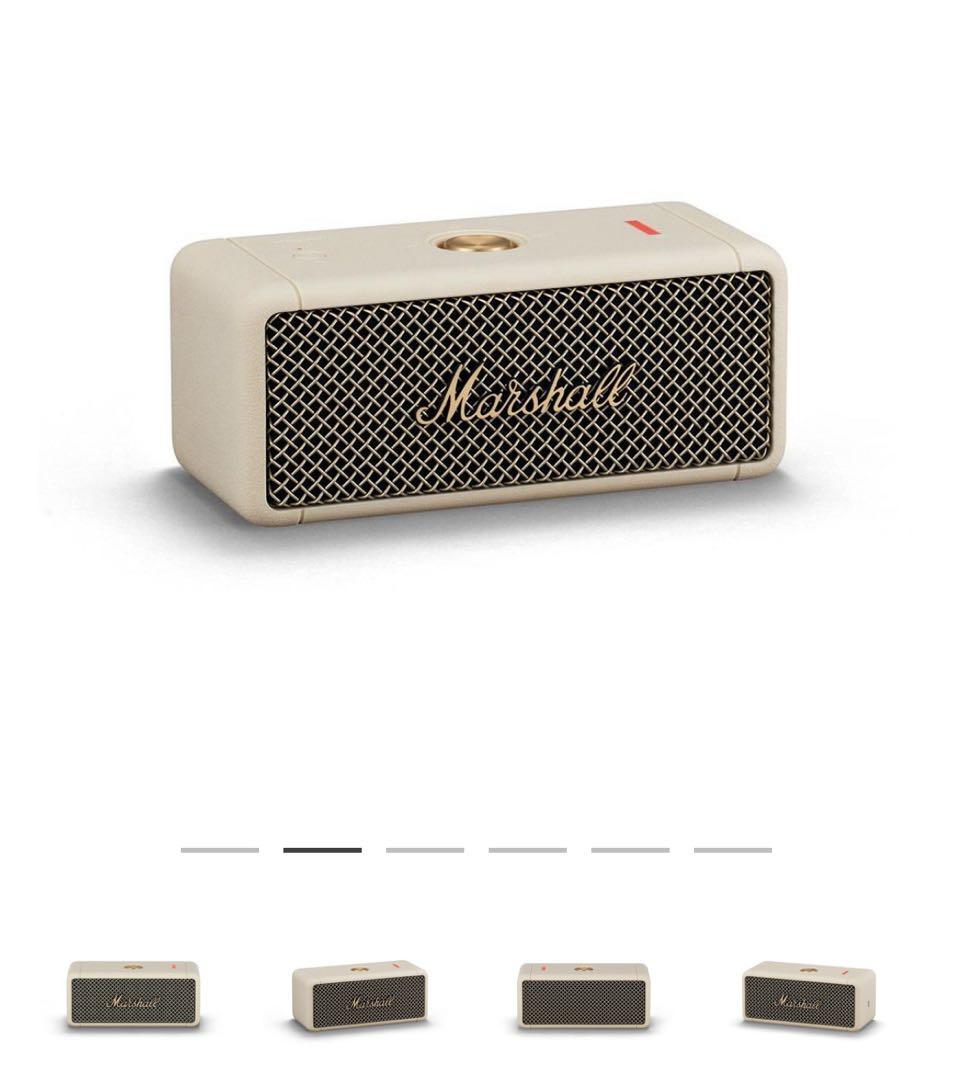 状態良好◎ Marshall ワイヤレススピーカー クリーム