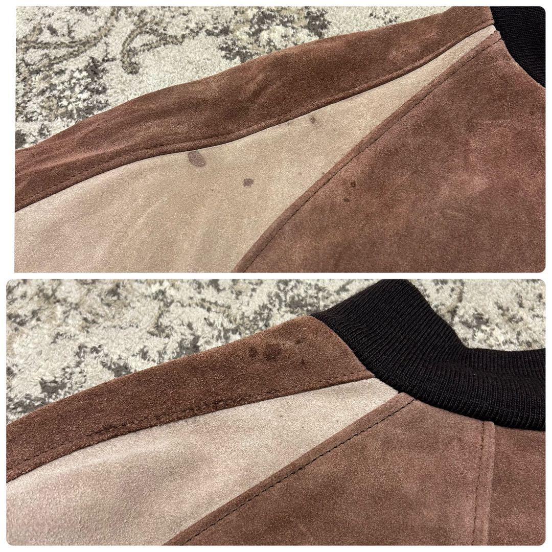 SCHOTT 70s IDEAL ロゴ刺繍 スエード 40 米国製　スタジャン