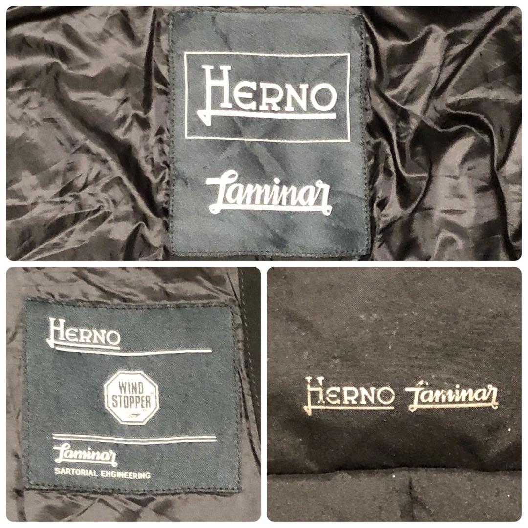 専用 HERNO ヘルノ ラミナー 2way ロングダウンコートブラック 42