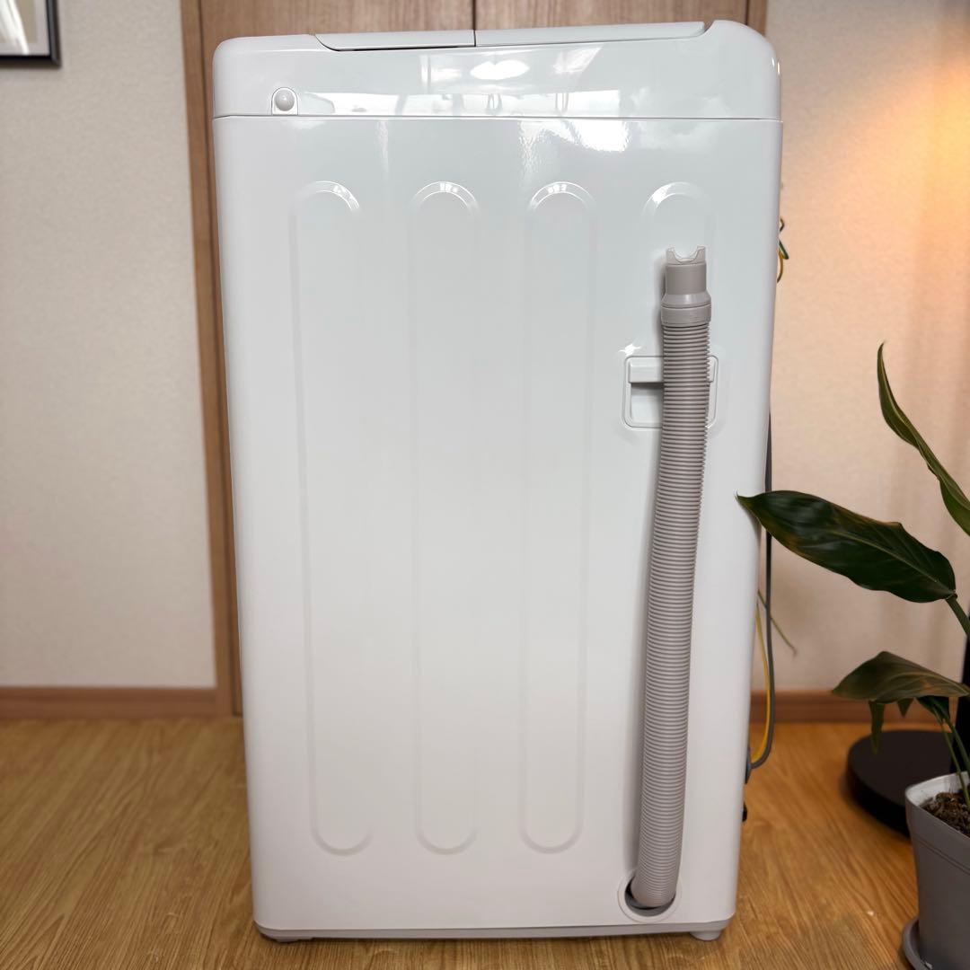 2025年製 洗濯機 一人暮らし 単身用 小型 保証付 送料無料 未使用に近い