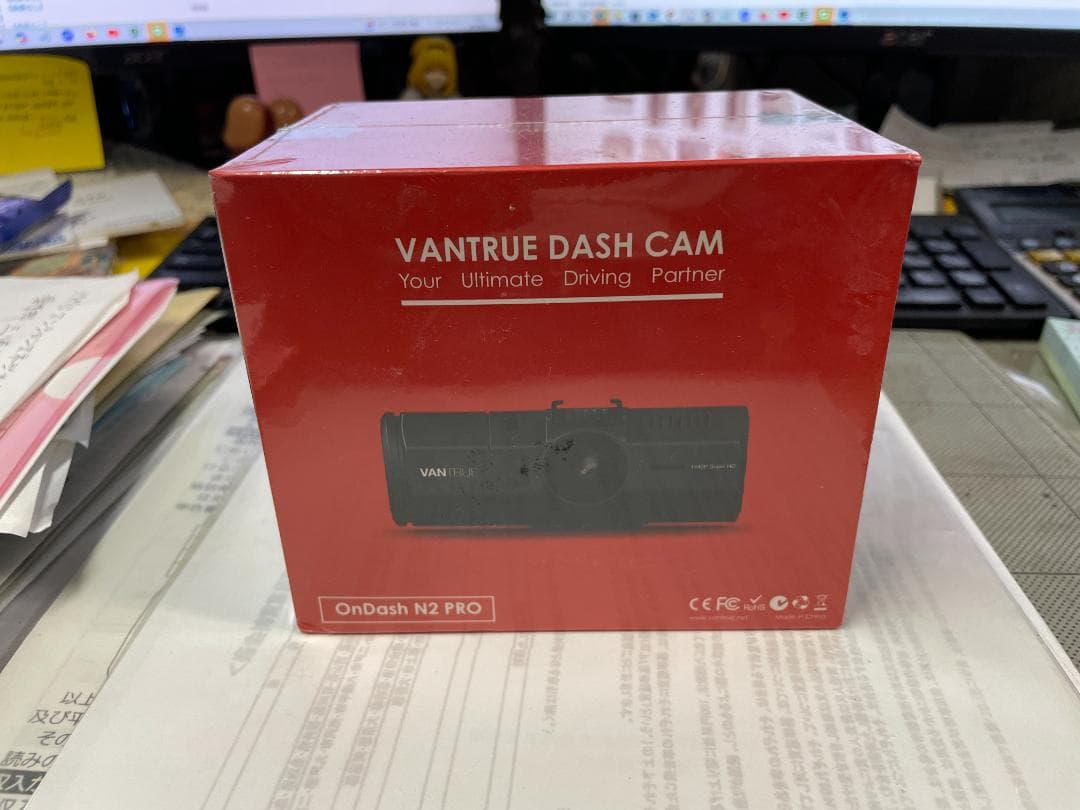 VANTRUE N2Proドライブレコーダー 前後カメラ 1080P+1080P