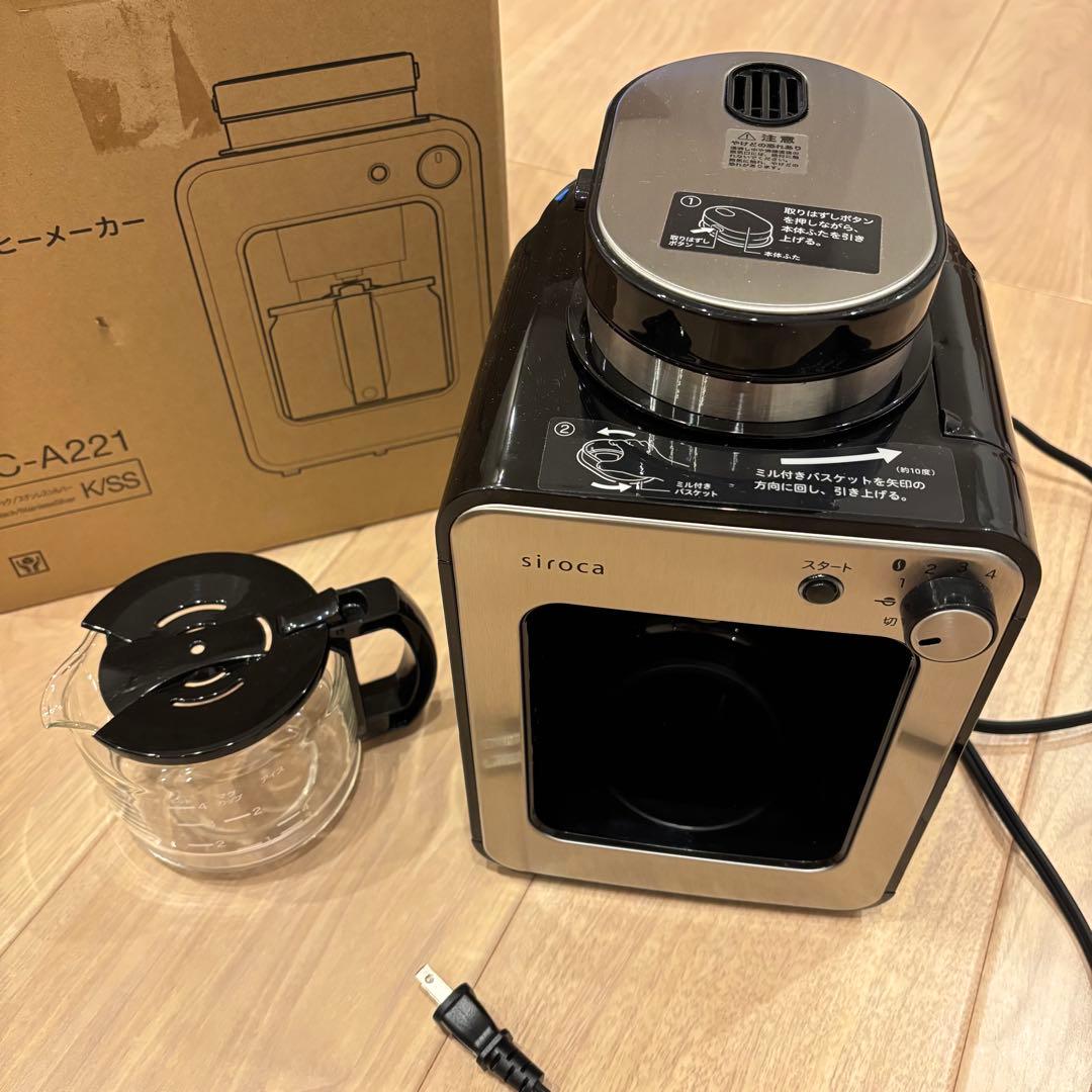 siroca コーヒーメーカー SC-A221