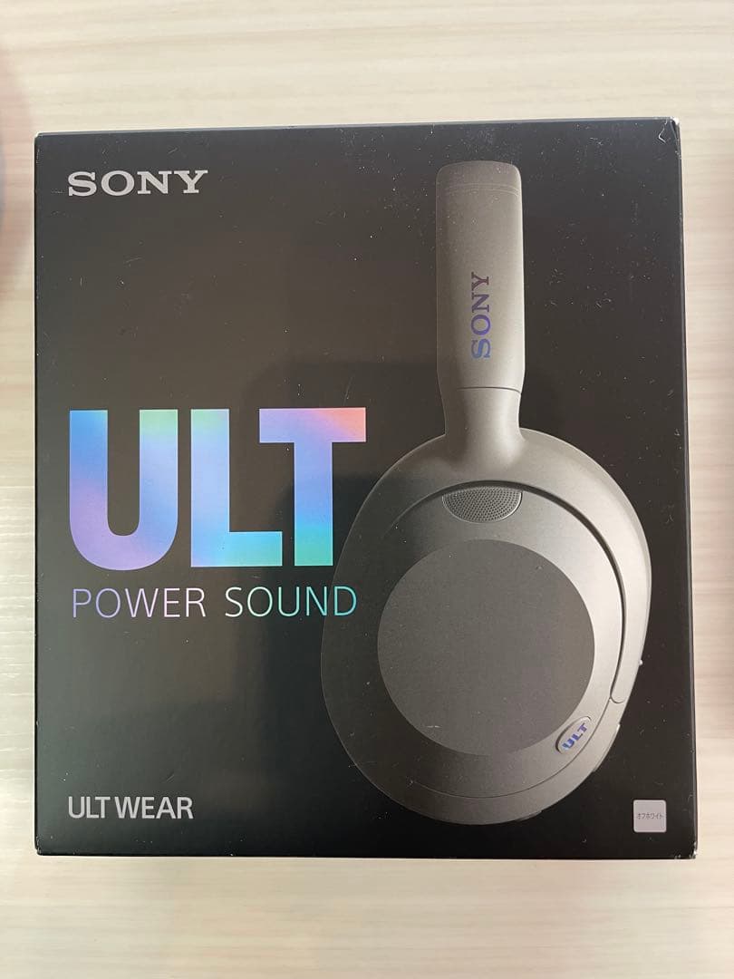 SONY ULT WEAR WH-ULT900N ホワイト　外箱+付属品完備