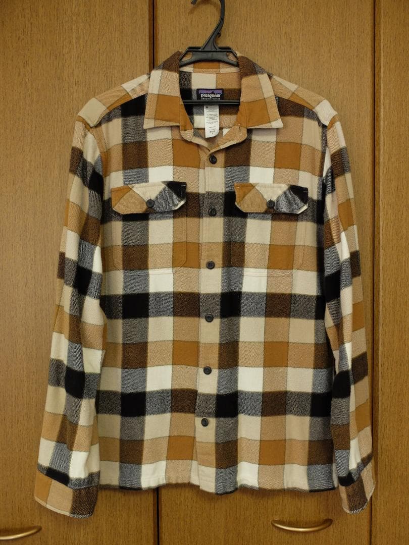paagonia パタゴニア フィヨルド フランネル シャツ Sサイズ タグあり