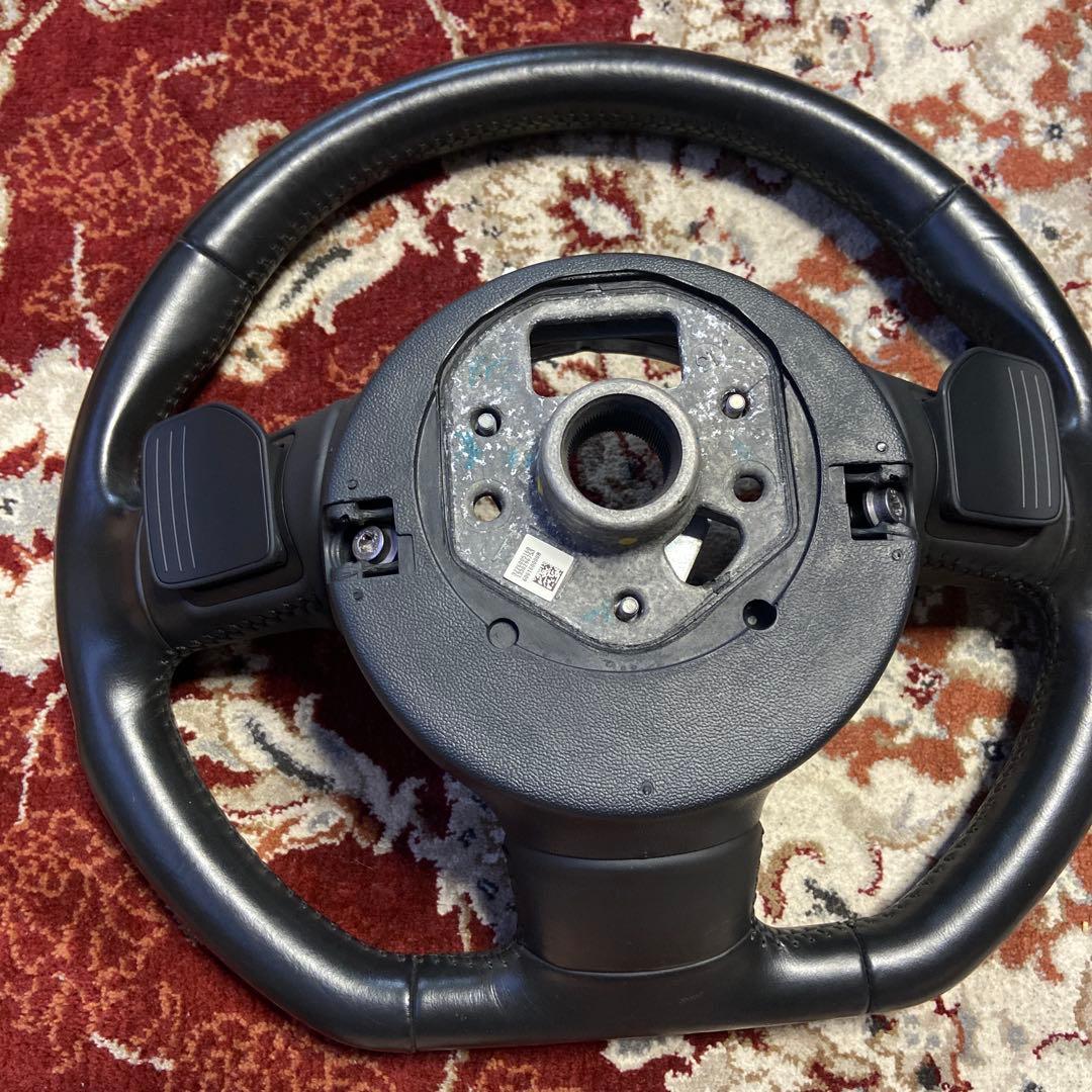 アウディ　純正　パドルシフト付ハンドル