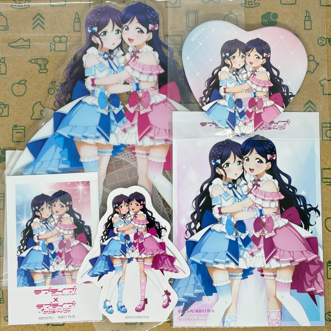 東條希×松浦果南 5点セット μ's×Aqoursスペシャルコラボ