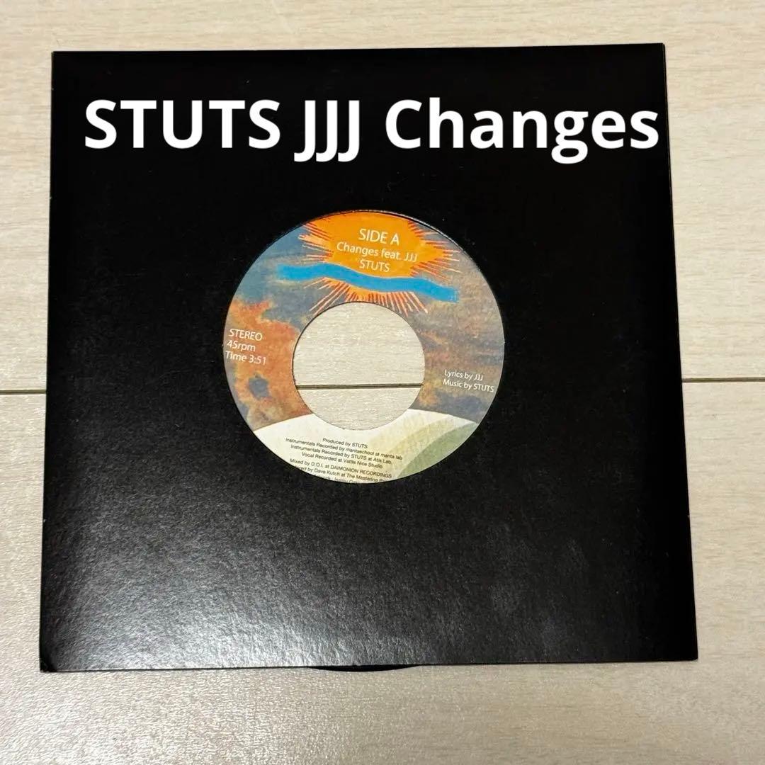 STUTS JJJ Changes 7インチ レコード Fla$hbacks