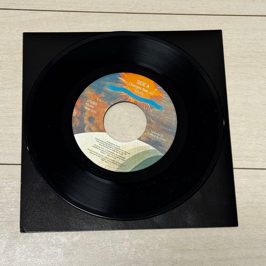 STUTS JJJ Changes 7インチ レコード Fla$hbacks