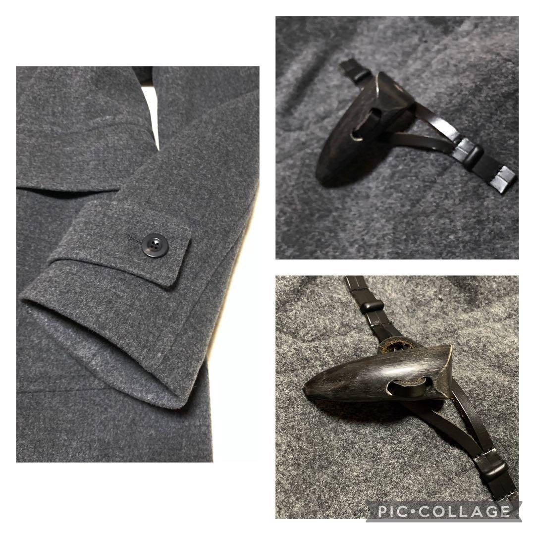 ★未使用　トゥモローランド　マカフィー　❤︎メルトンダッフルコート　牛革　S M