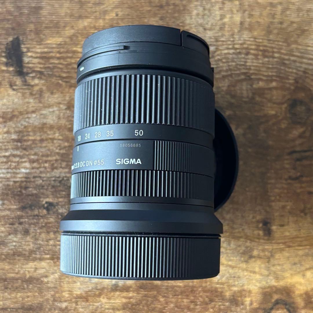 SIGMA 18-50mm F2.8 DC DN RFマウント シグマ レンズ