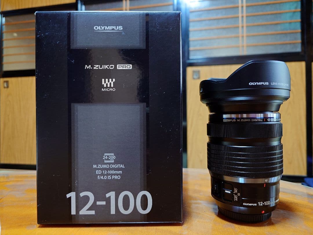 レンズ(ズーム) M.ZUIKO DIGITAL ED 12-100mm F4.0 IS PRO