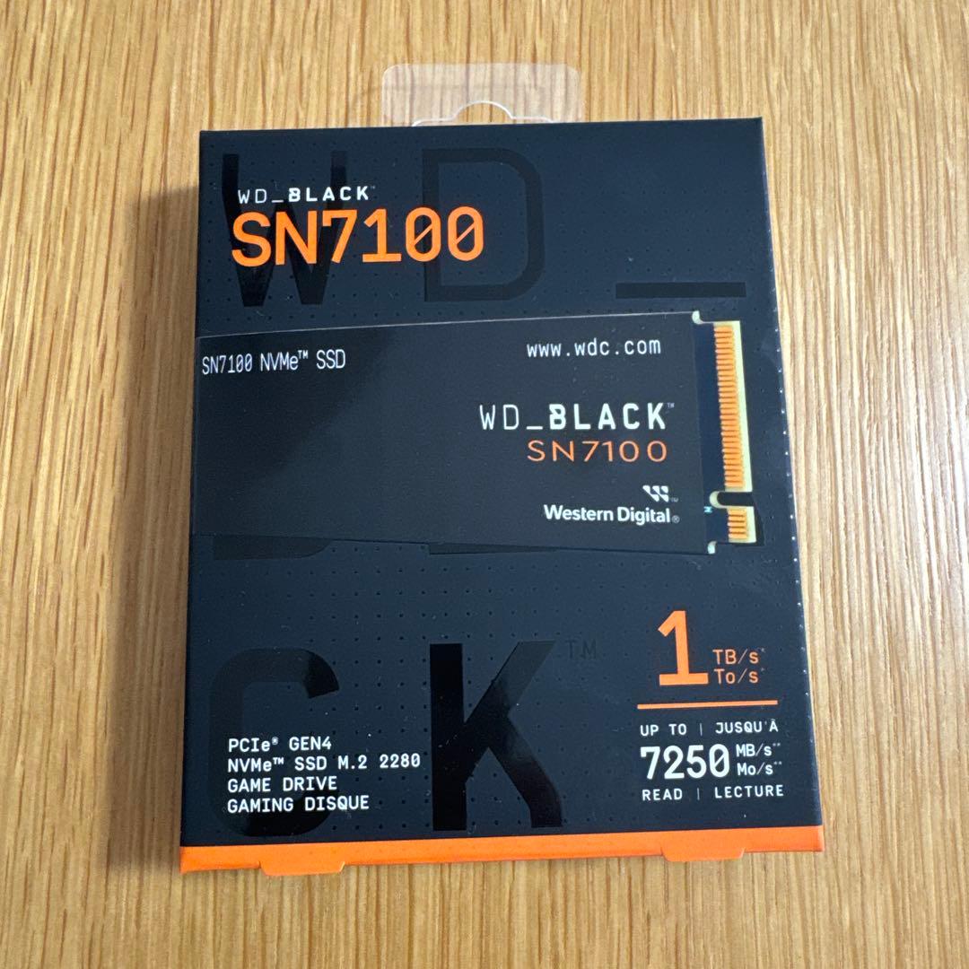 内蔵型SSD Western Digital WD Black SN7100 1TB