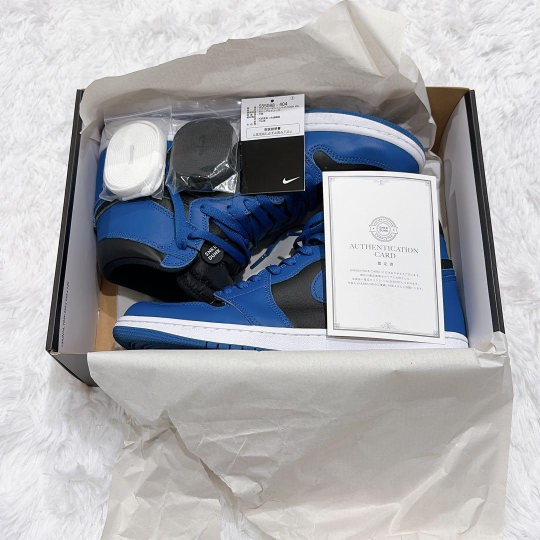 ナイキエアージョーダン1 HIGH OG ダークマリーナブルー29cm