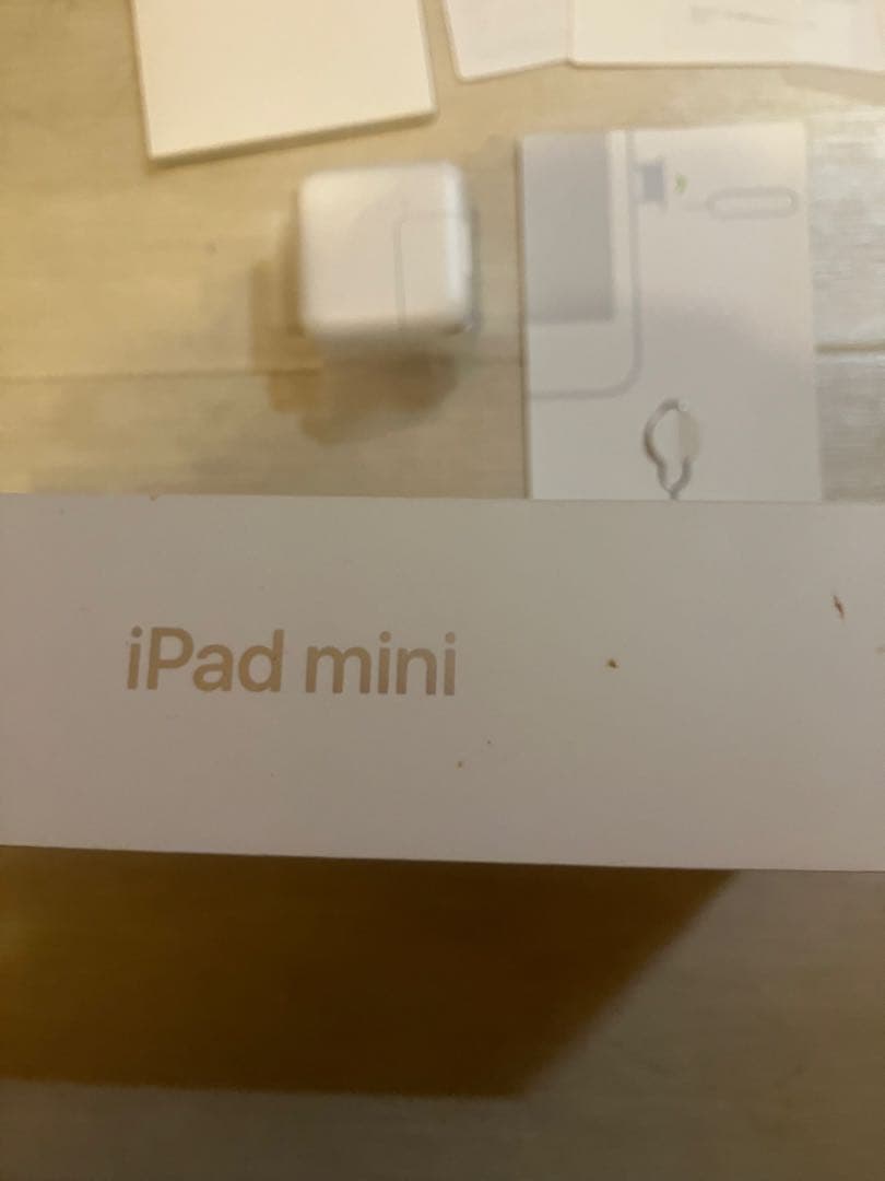 画面割れApple iPad mini(第5世代) シルバー 充電器付き